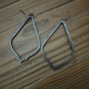 Kendra Scott Sophee Drop Earrings in Gunmetal